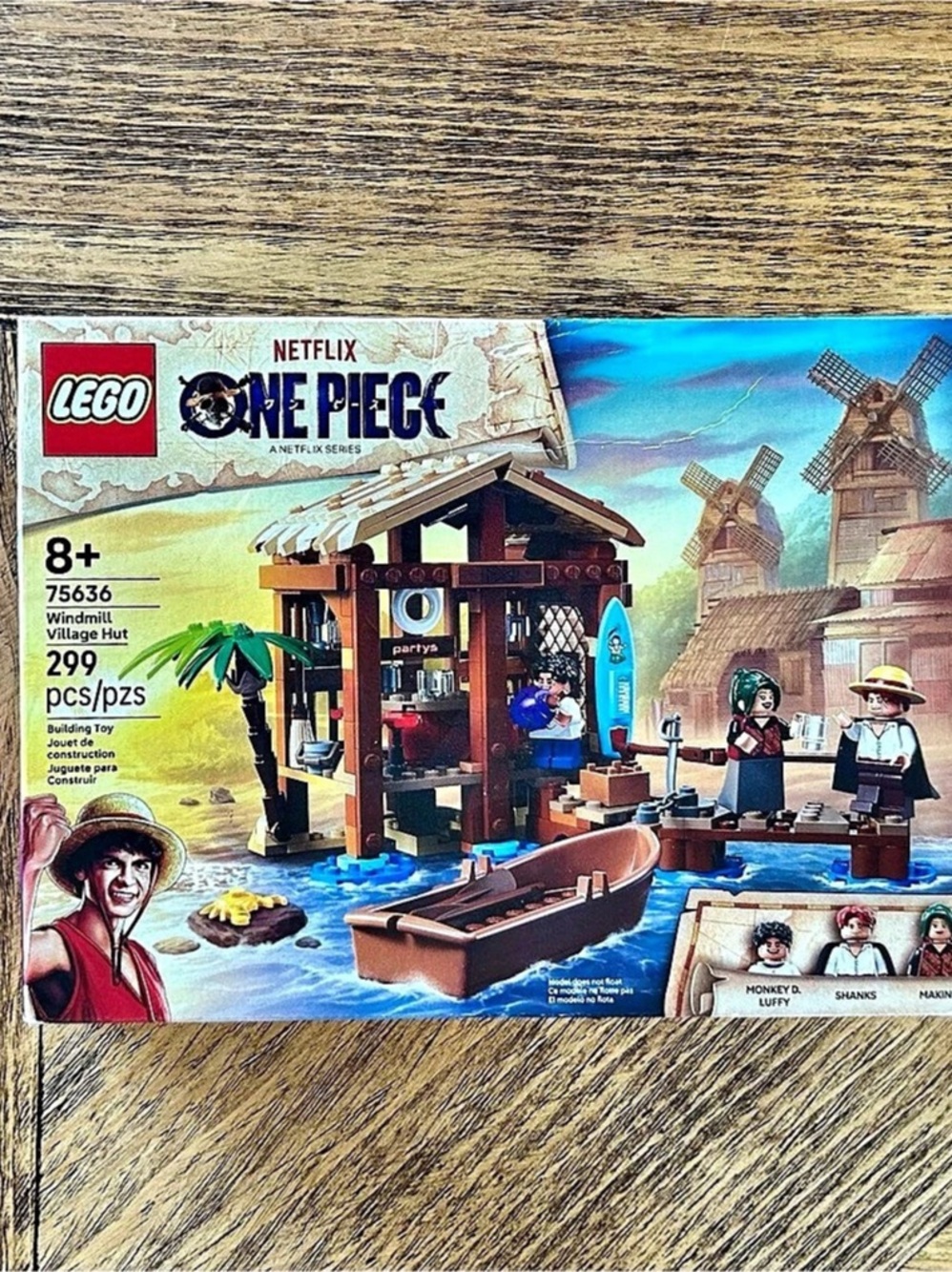 LEGO Netflix One Piece Windmill Village Hut Set 75636